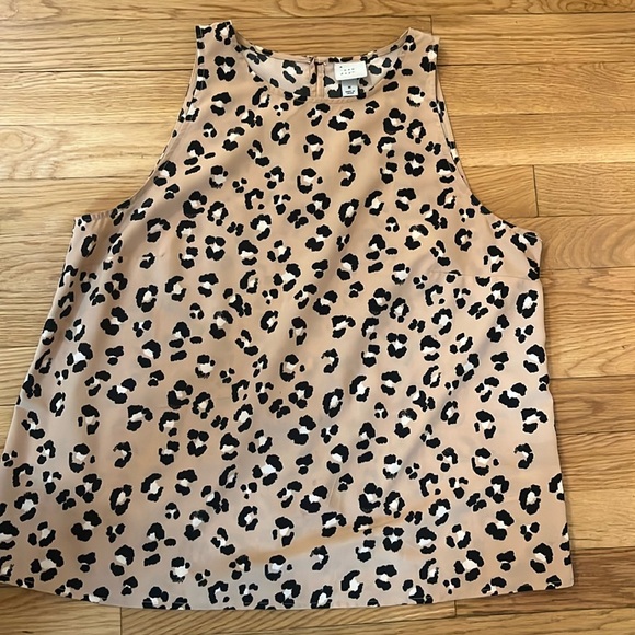 Animal print tank top, A New Day brand from Target. Size medium. - Picture 1 of 3